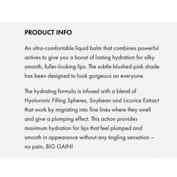 Huda Beauty Silk Balm Hydrating Lip Gloss Sheer Nude Pink Lightweight Smooth - Picture 5 of 6